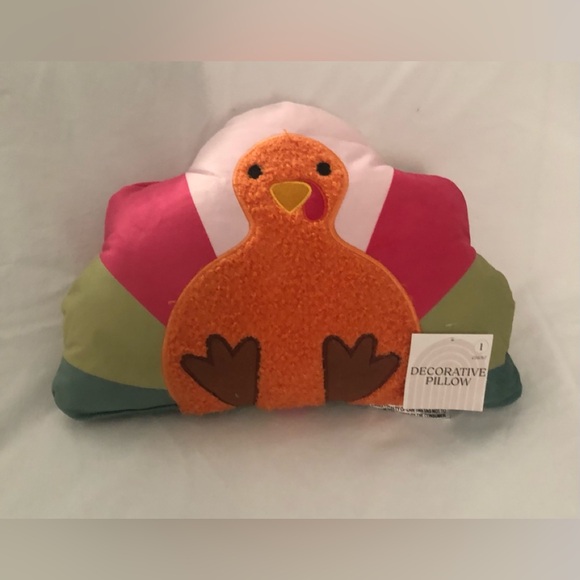 Decorative pillow Other - Decorative pillow multi color  Orange turkey Accent 9.5”X14”